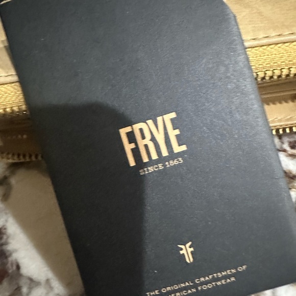 Brand New! Frye Zip-around Yellow Leather Wallet - Picture 5 of 5